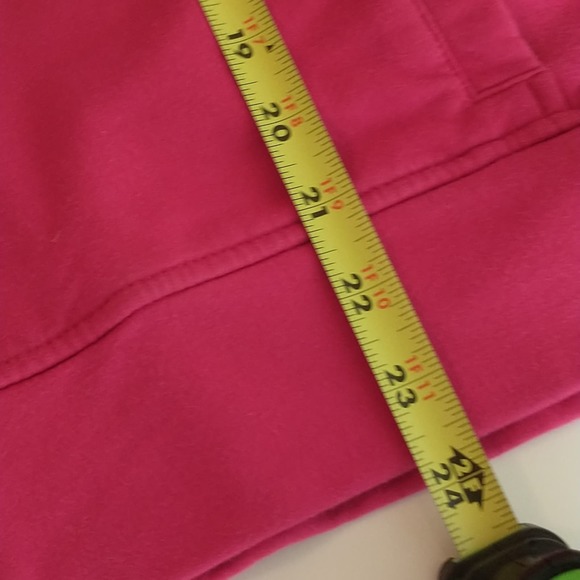 Lauren Ralph Lauren Athletic Jacket Wmn's Sz L Pink Full Zip Long Sleeve Pockets - Picture 7 of 10